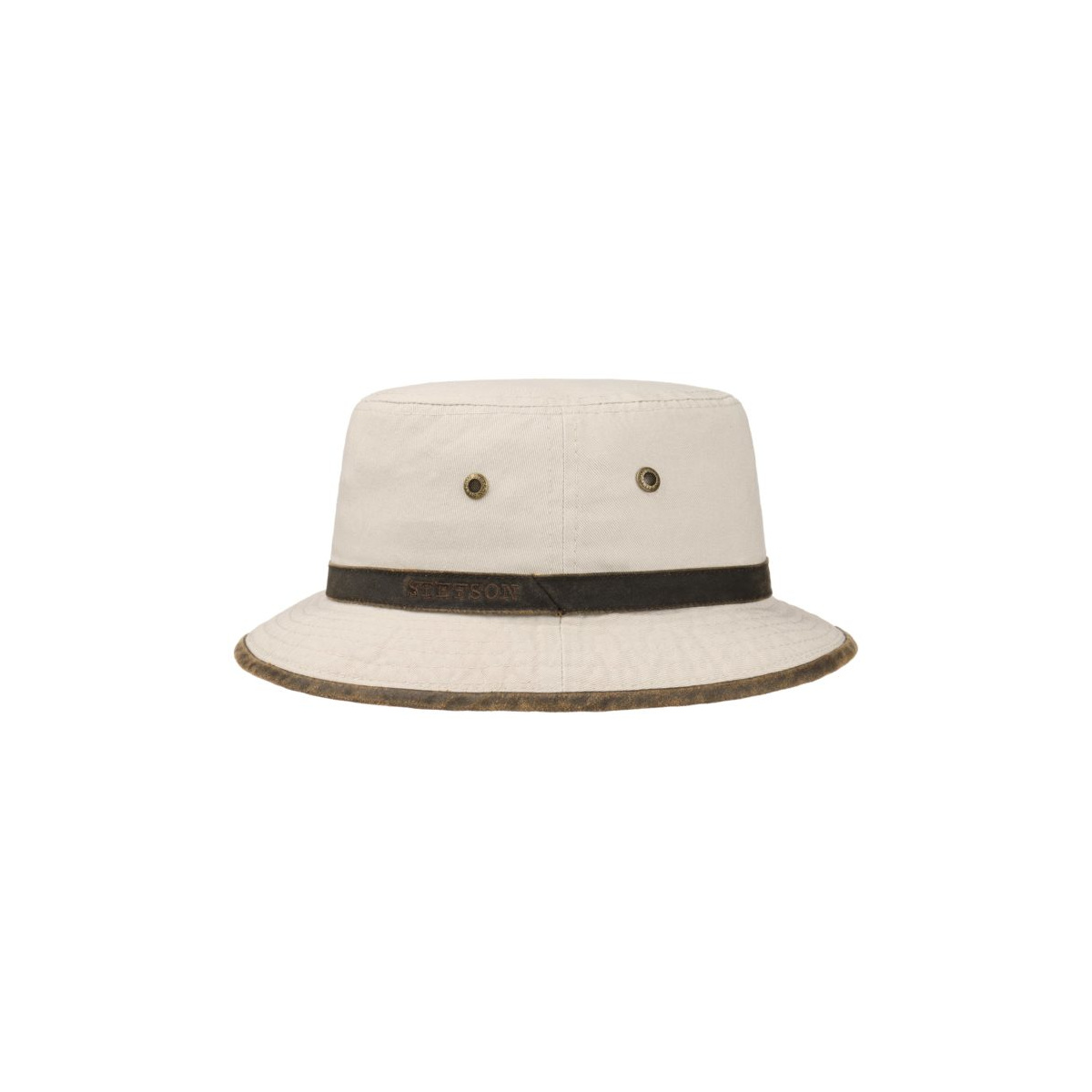 Bob Anti Uv Baumwolle Beige Stetson Reference Chapellerie Traclet