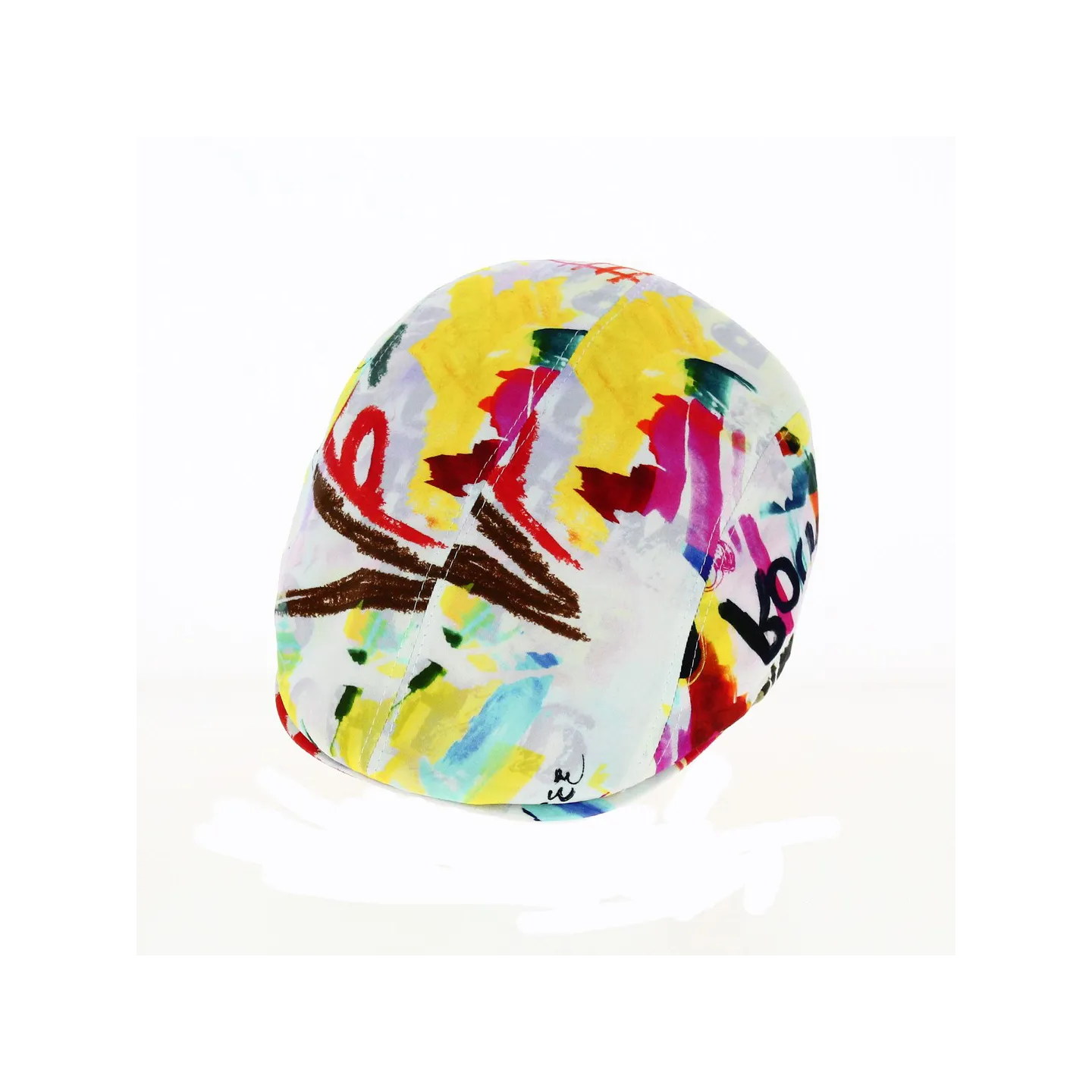 Graff Cotton White Flat Cap - Fléchet