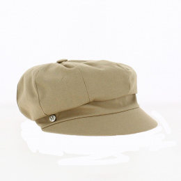 Gavroche Neaux Cap Taupe cotton - Traclet