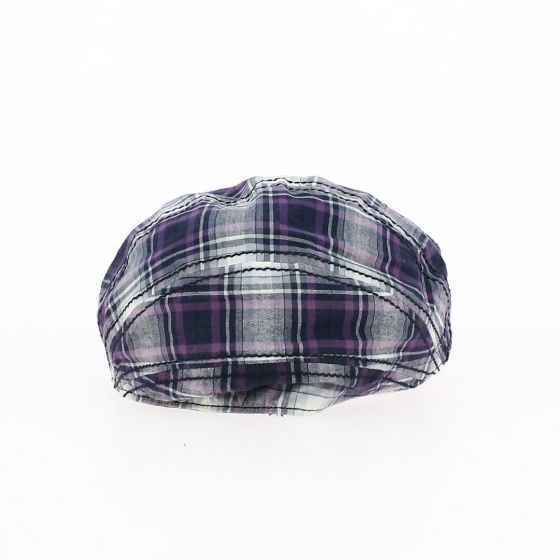 Flat Cap - Purple Stripes Flat Cap - Purple Stripes