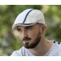 Doma Denim Jean Coton Beige Flat Cap - Traclet