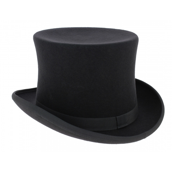 Wool Felt Top Hat Caban - Traclet
