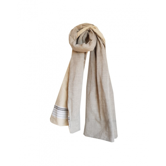 Anti-radiation scarf Made in France Sand - Natur'Onde
