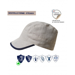 Anti-EMF Linen Cap - Natur'Onde