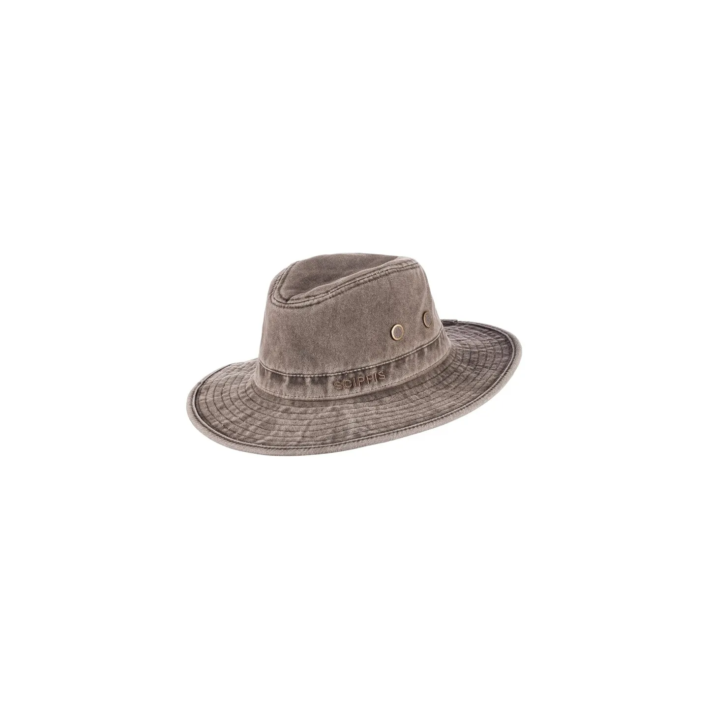 Chapeau Safari Sonora Coton Marron - Scippis - Traclet