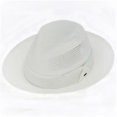 White Max Fedora Hat - Bailey Reference: 7565 | Traclet Hat Shop