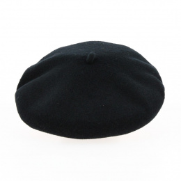 Black Cashmere Mini Iraty Beret - Heritage by Laulhère