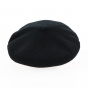 Tartaro Black Wool Beret - Heritage by Laulhère