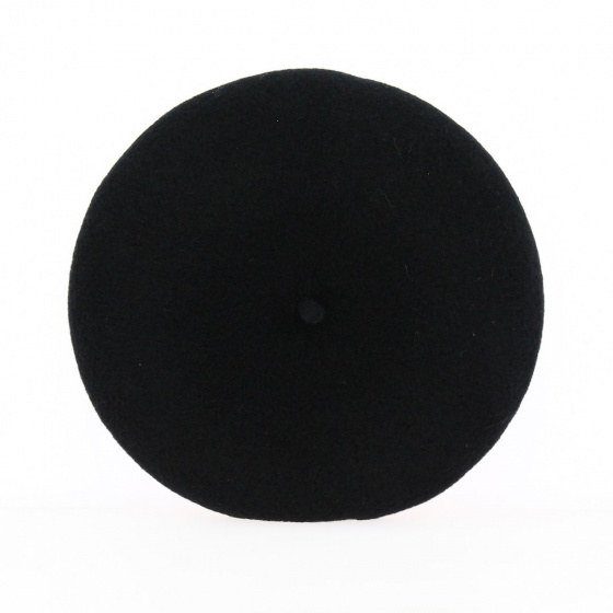 Béret Tartaro Laine Noir - Héritage par Laulhère