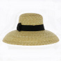 Odile wide-brimmed straw hat - Traclet