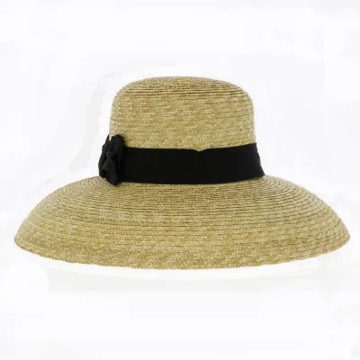 Odile wide-brimmed straw hat - Traclet Reference: 419 | Traclet Hat Shop