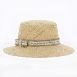 Léa Straw Visor Cap - Traclet
