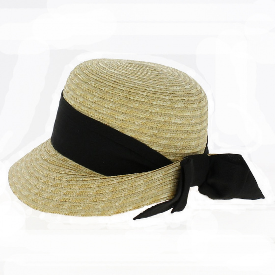 Jessie Straw Wide-Brimmed Hat - Traclet