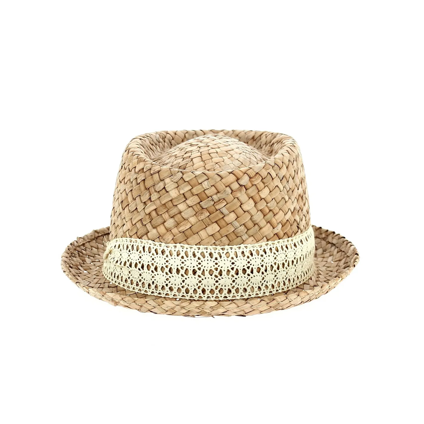Chapeau Porkpie Maui Paille Naturelle - Traclet Reference : 18085 | Chapellerie Traclet