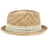 Chapeau Porkpie Maui Paille Naturelle - Traclet Reference : 18085 | Chapellerie Traclet