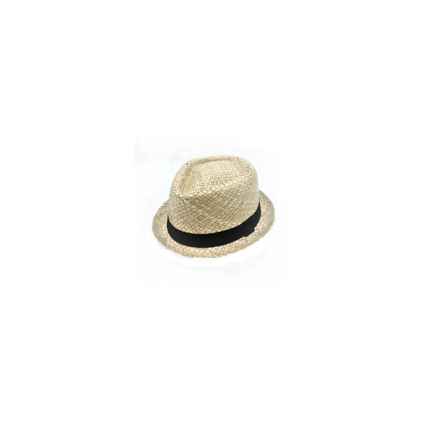 Chapeau Porkpie Maui Paille Naturelle - Traclet Reference : 18085 | Chapellerie Traclet
