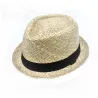 Chapeau Porkpie Maui Paille Naturelle - Traclet Reference : 18085 | Chapellerie Traclet