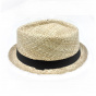 Natural Straw Maui Porkpie Hat - Traclet