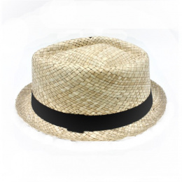 Chapeau Porkpie Maui Paille Naturelle - Traclet