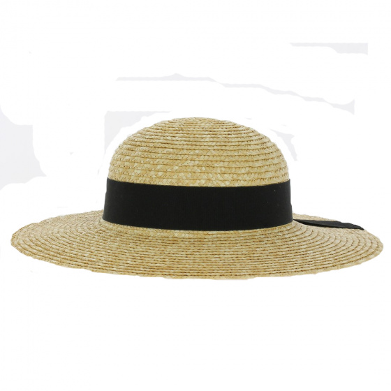 Capeline Paille Naturelle - Willy's Paris Capeline Paille Naturelle - Willy's Paris