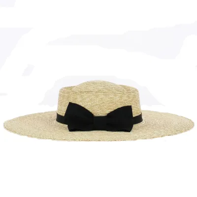 Natural Straw Pauline Wide-Brimmed Hat - Traclet Reference: 15590 | Traclet Hat Shop