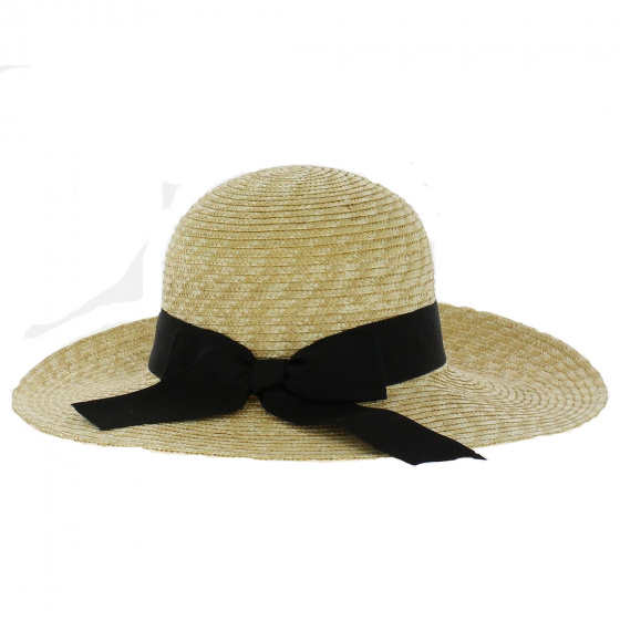 Alexandra Wide-Brimmed Straw Hat - Traclet