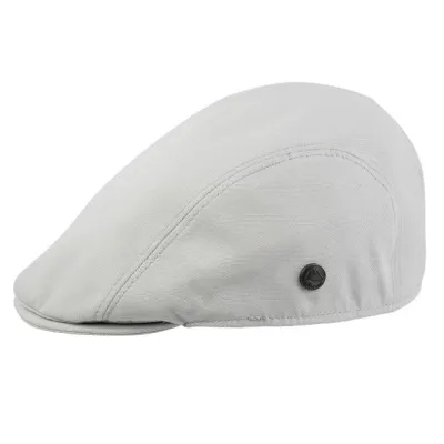 Organic Cotton Linen Flat Cap Bang - Traclet Reference 18093 | Traclet Hat Shop