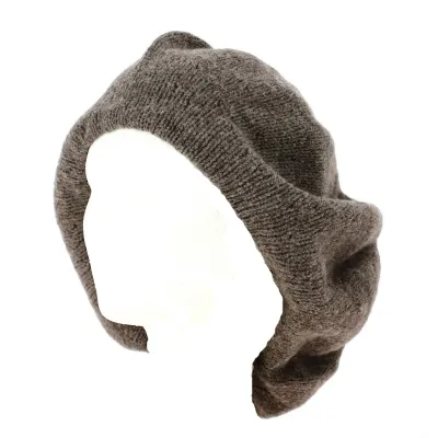 Béret Irlandais laine couleur Tourterelle - Traclet