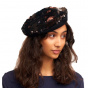 Winter Colors Zaha Sequin Beret - Laulhère