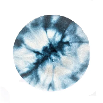 Béret Basque Tie Dye Bleu Pétrole - Kopka Référence : 17355 | Chapellerie Traclet