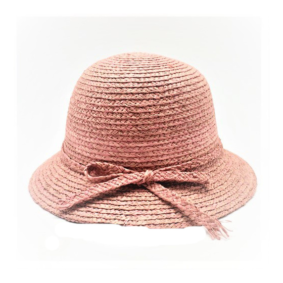 Bridget Cloche Natural Straw Hat - Traclet