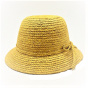 Bridget Natural Straw Cloche Hat - Traclet