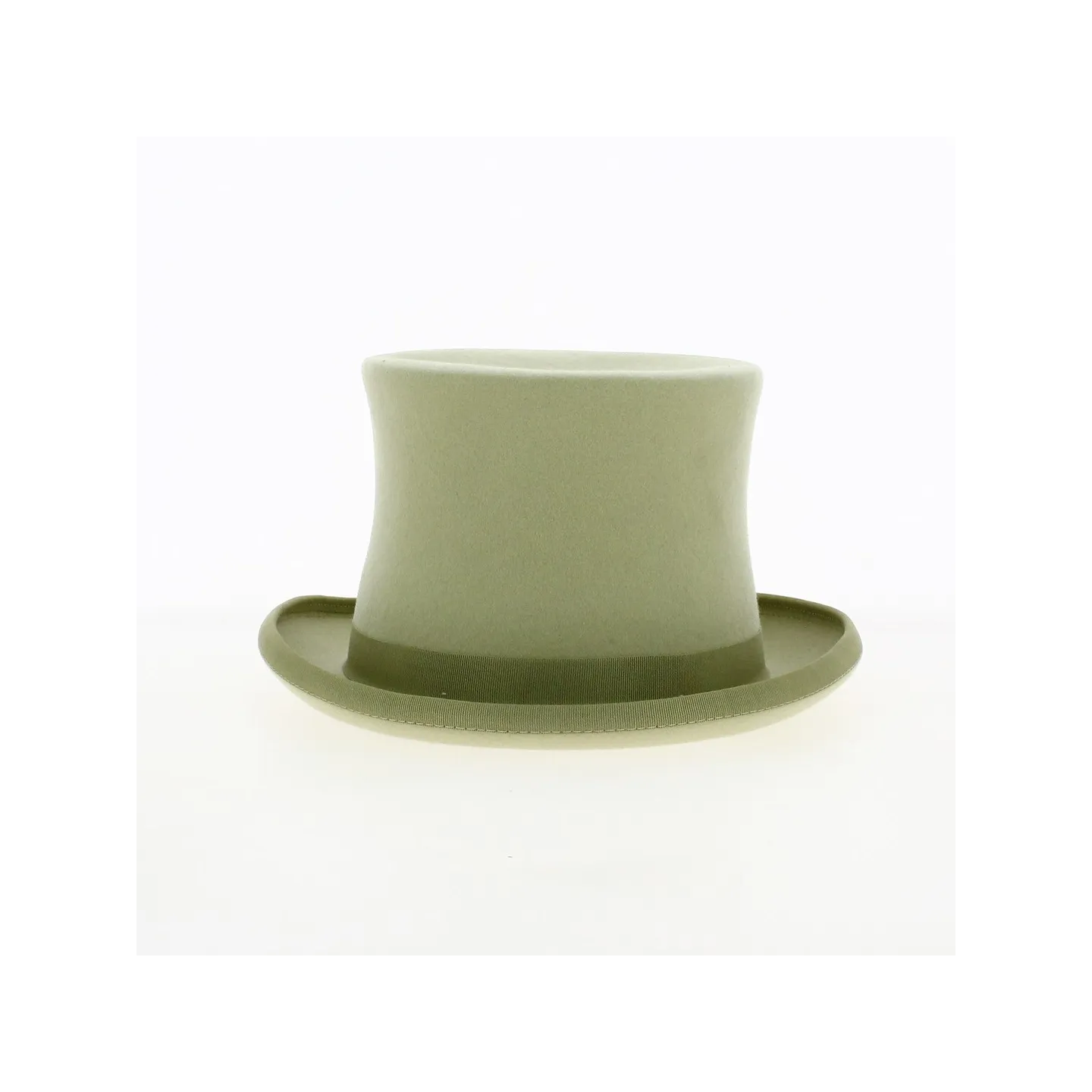 Chapeau Haut De Forme Vert amande - Traclet Reference : 5005 | Chapellerie Traclet