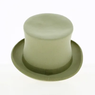 Almond Green Top Hat - Traclet Reference: 5005 | Traclet Hat Shop