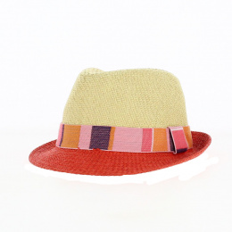 Abraham Straw Trilby Hat - Rigon Headwear