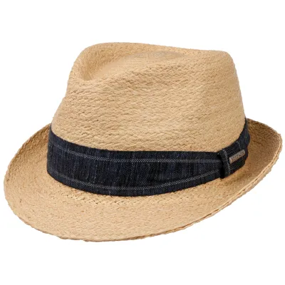 Chapeau Trilby Mensha Raffia Paille UPF 40+ -  Stetson