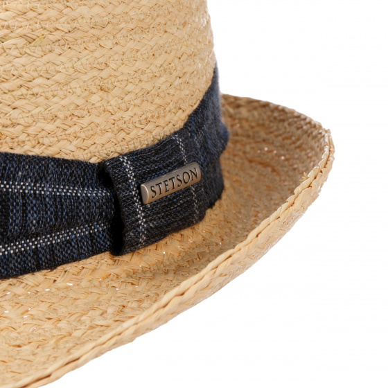 Chapeau Trilby Mensha Raffia Paille UPF 40+ -  Stetson