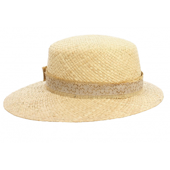 Casquette Visière Léa Paille - Traclet Casquette Visière Léa Paille - Traclet
