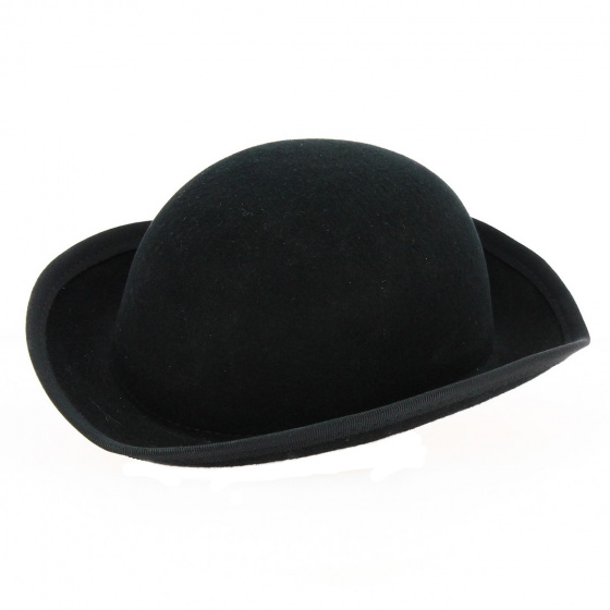 Small Brim Tricorn Hat - Traclet