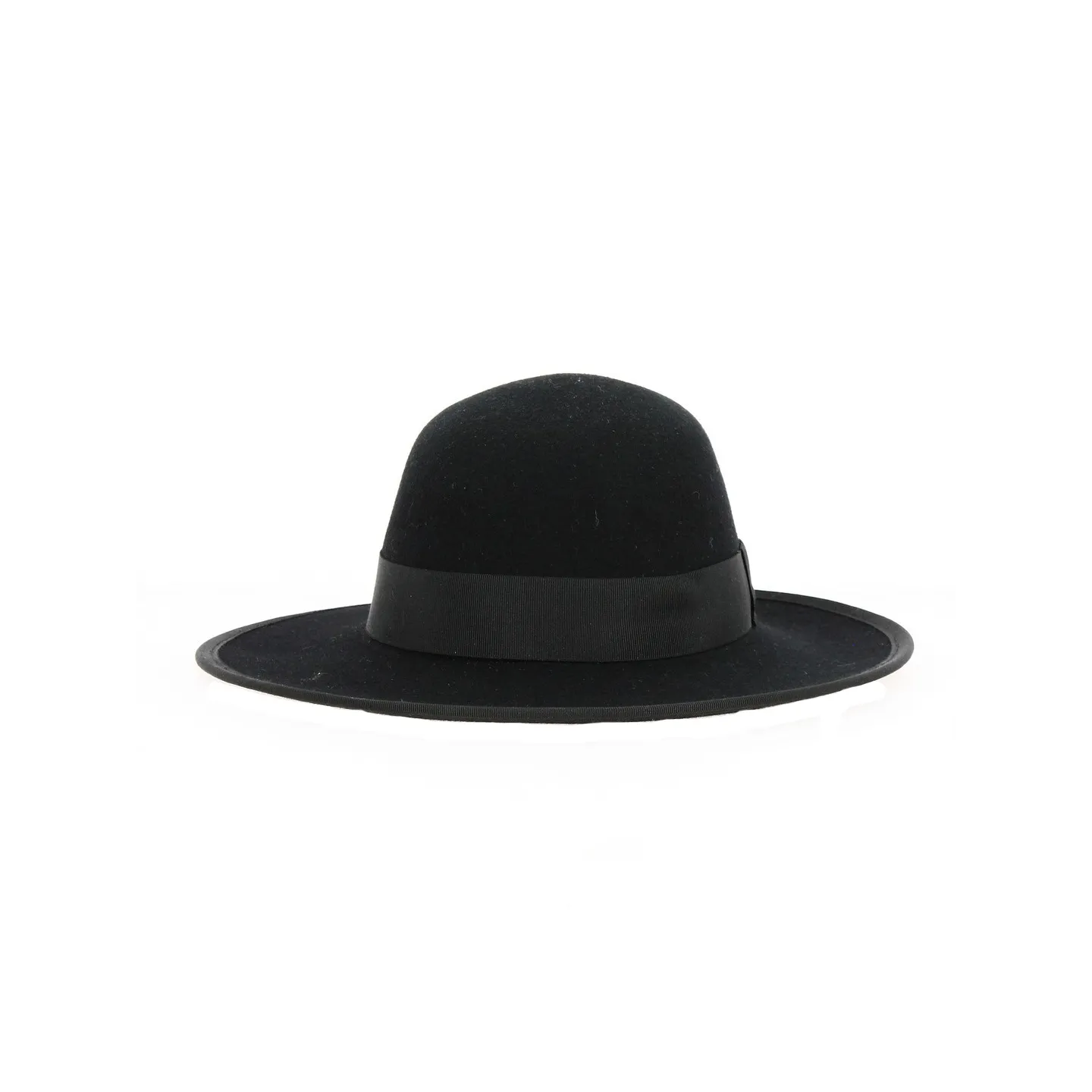 Capeline Gemma Feutre Laine Noir - Traclet Reference : 18150 | Chapellerie Traclet