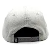 Gainsboro Grey Snapback Cap - Woed Reference: 181452| Traclet Hat Shop