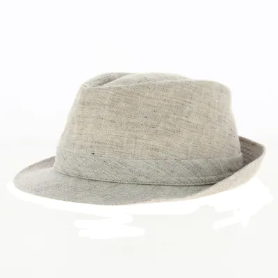 Chapeau Trilby Pergole Lin Beige - Traclet Reference : 6776 | Chapellerie Traclet