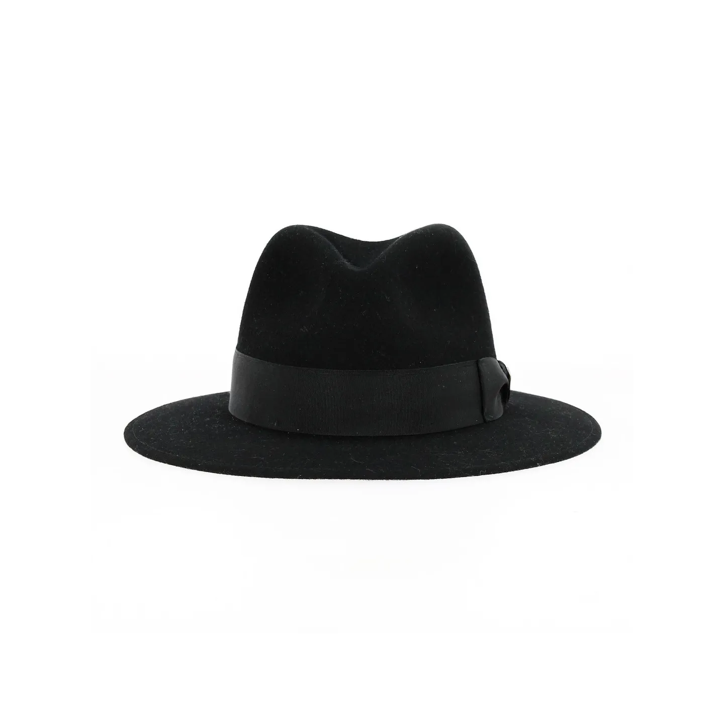 Chapeau Traveller Indiana Jones Feutre Poil Noir - Crambes Reference : 12454 | Chapellerie Traclet