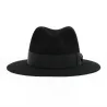 Chapeau Traveller Indiana Jones Feutre Poil Noir - Crambes Reference : 12454 | Chapellerie Traclet