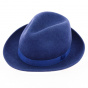 Trilby Royal Blue Wool Hat - Traclet