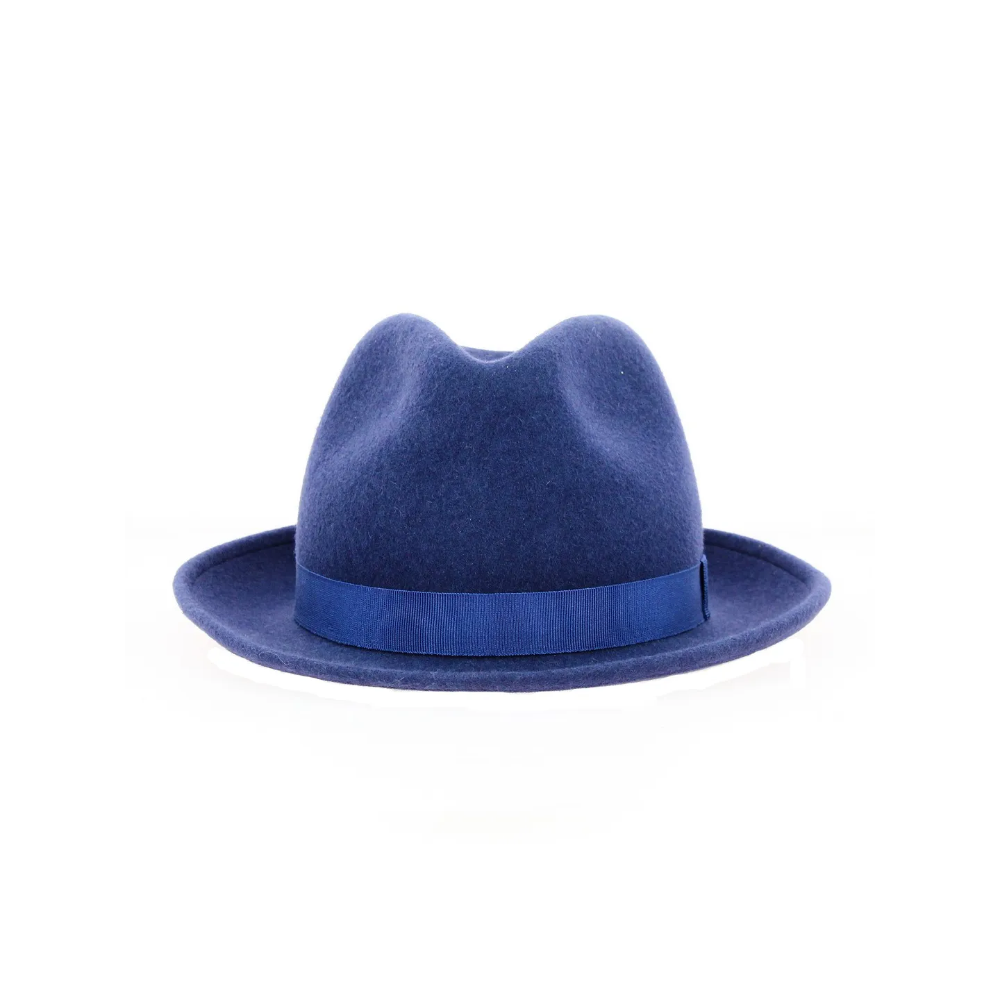 Chapeau Trilby Laine Bleu roi - Traclet Reference : 5426 | Chapellerie Traclet