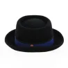 Chapeau PorkPie Channing Feutre Noir - Traclet Reference : 3292 | Chapellerie Traclet