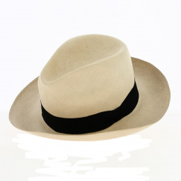 Natural Panama Fedora Hat - Traclet