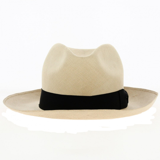 Natural Panama Fedora Hat - Traclet