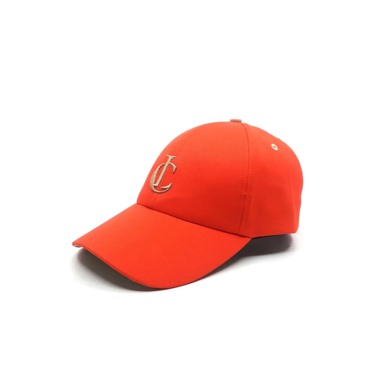 Orange recycled polyester baseball cap - Le chapoté